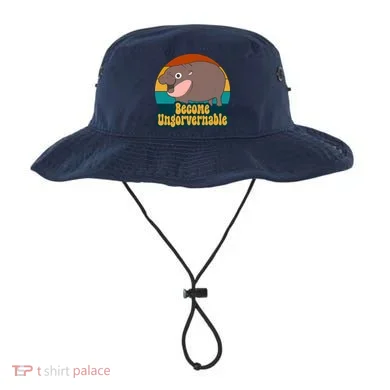 Become Ungovernable Funny Hippo Bucket Hat
