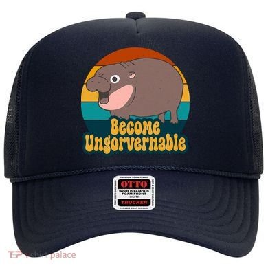 Become Ungovernable Funny Hippo Hat