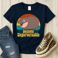 Become Ungovernable Funny Hippo Women's T-Shirt thumb 3