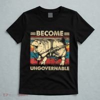 Become Ungovernable Funny Moodeng Cute Baby Hippo Meme T-Shirt thumb 5