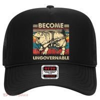 Become Ungovernable Funny Moodeng Cute Baby Hippo Meme Hat thumb 0