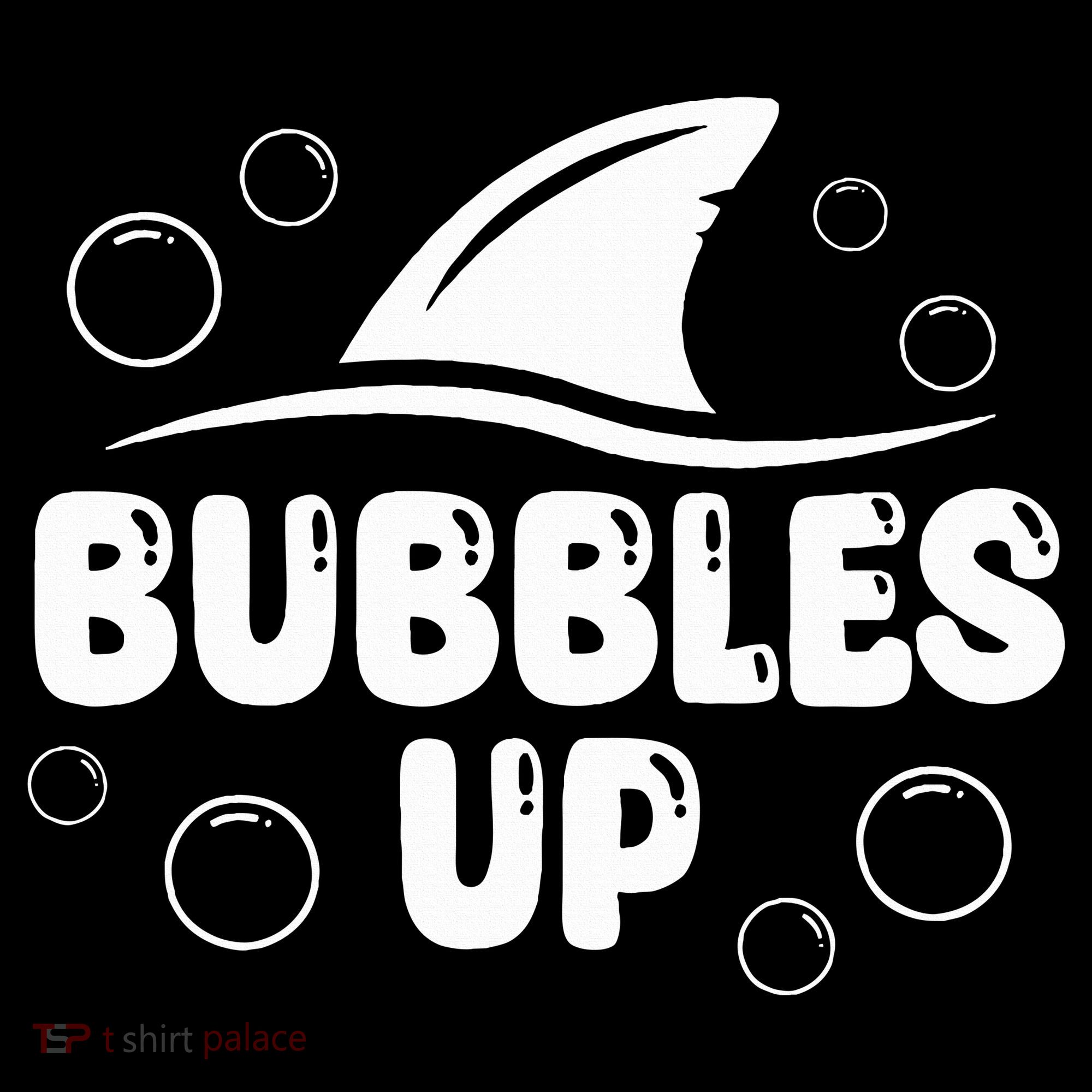 Bubbles Up funny Shark Bubbles Up  Doggie Tank