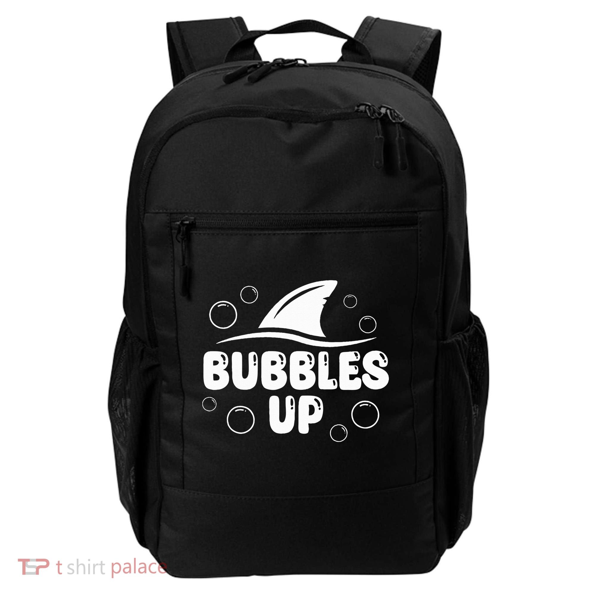 Bubbles Up funny Shark Bubbles Up  Backpack