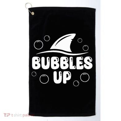 Bubbles Up funny Shark Bubbles Up  Golf Towel
