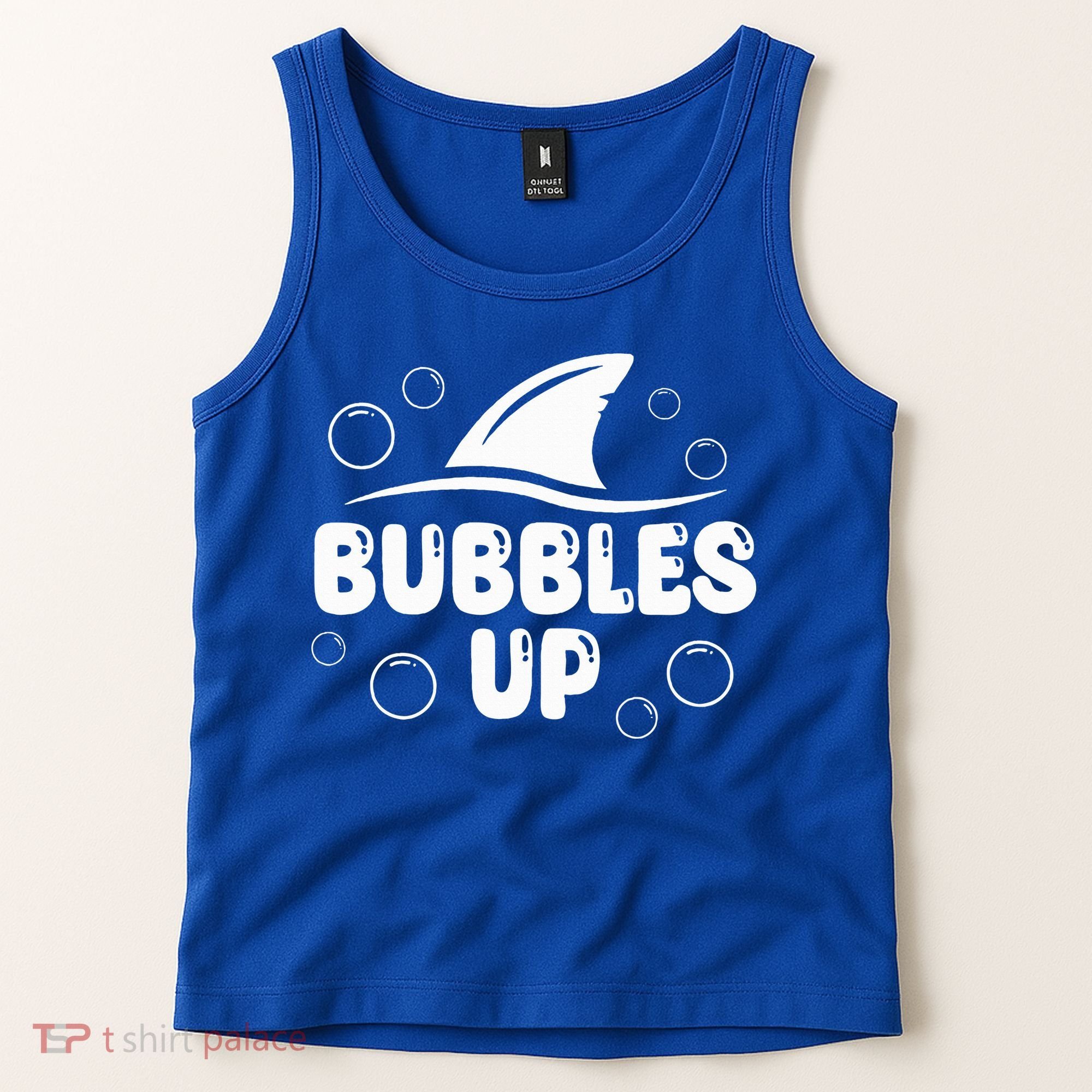 Bubbles Up funny Shark Bubbles Up  Tank Top