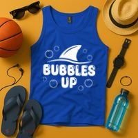 Bubbles Up funny Shark Bubbles Up  Tank Top thumb 4