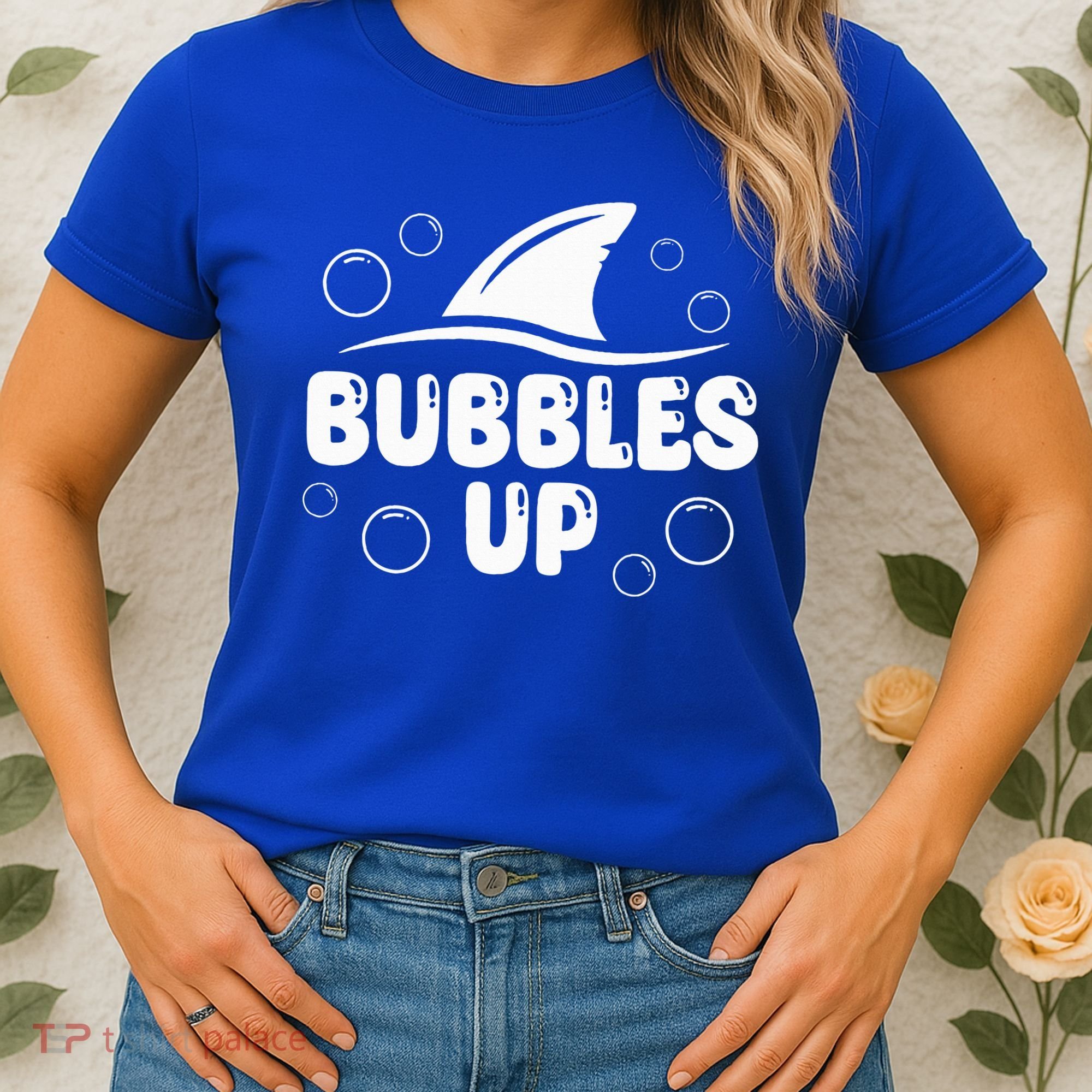 Bubbles Up funny Shark Bubbles Up  Women's T-Shirt