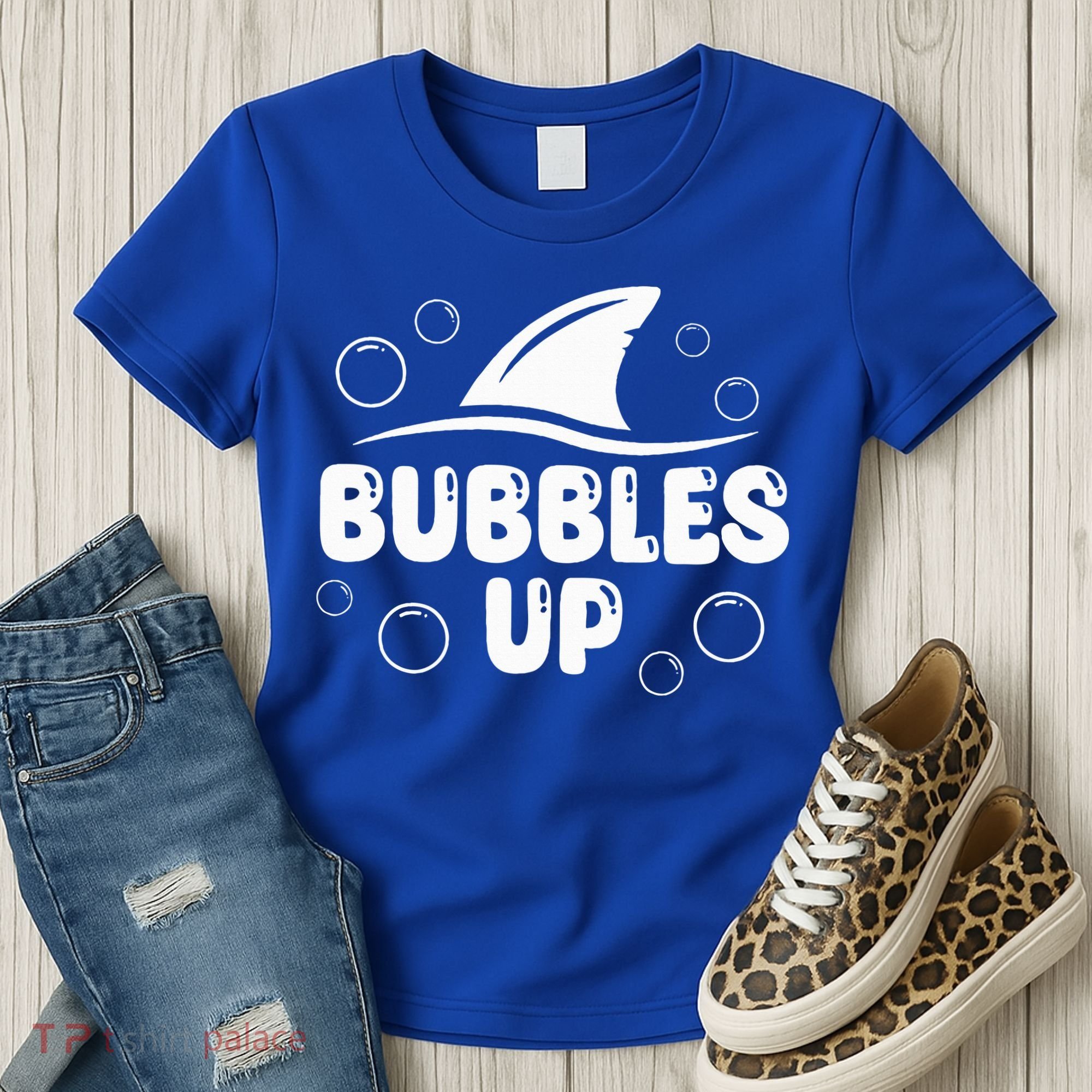 Bubbles Up funny Shark Bubbles Up  Women's T-Shirt