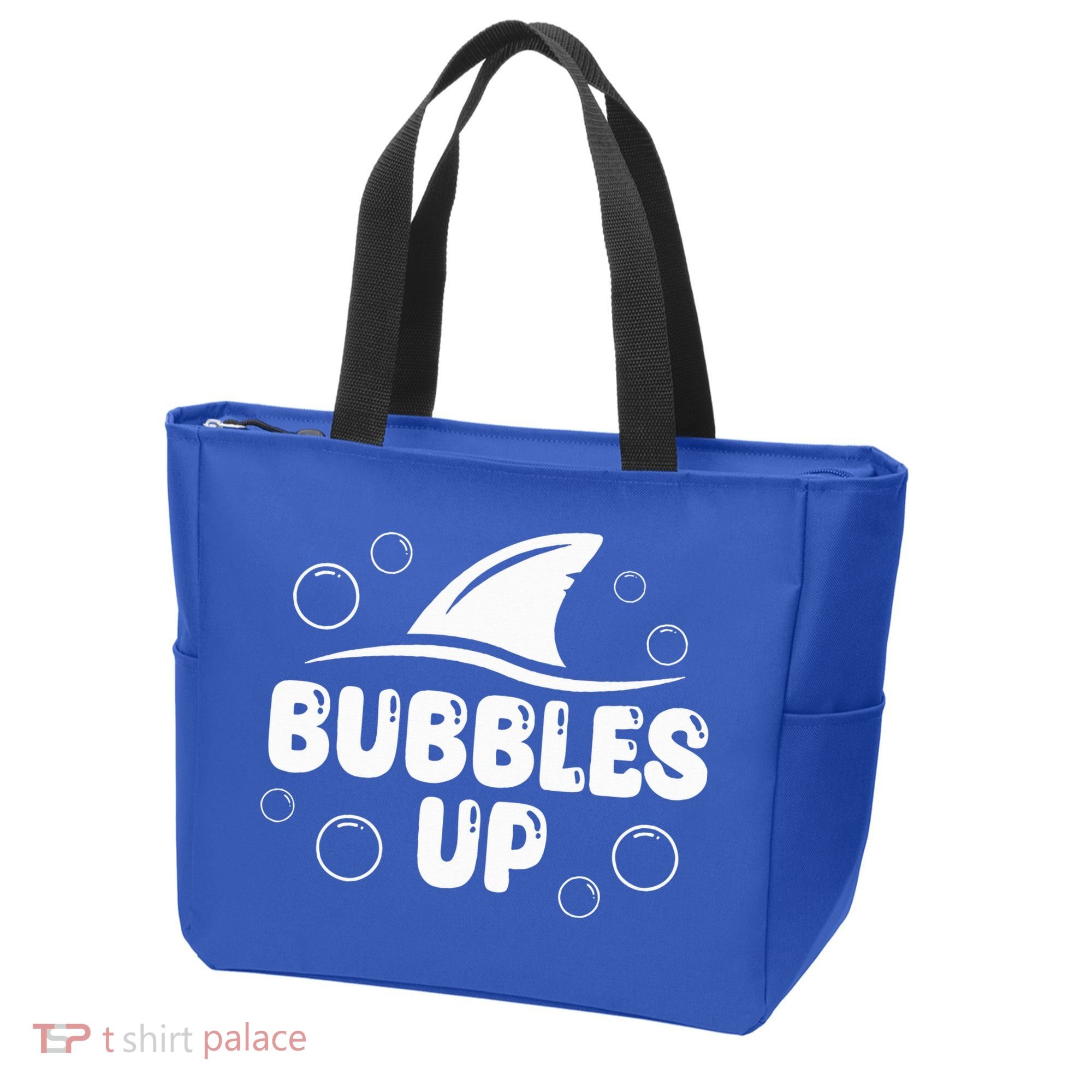 Bubbles Up funny Shark Bubbles Up  Tote Bag