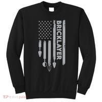 Bricklayer USA Flag America Brick Masonry Sweatshirt thumb 0