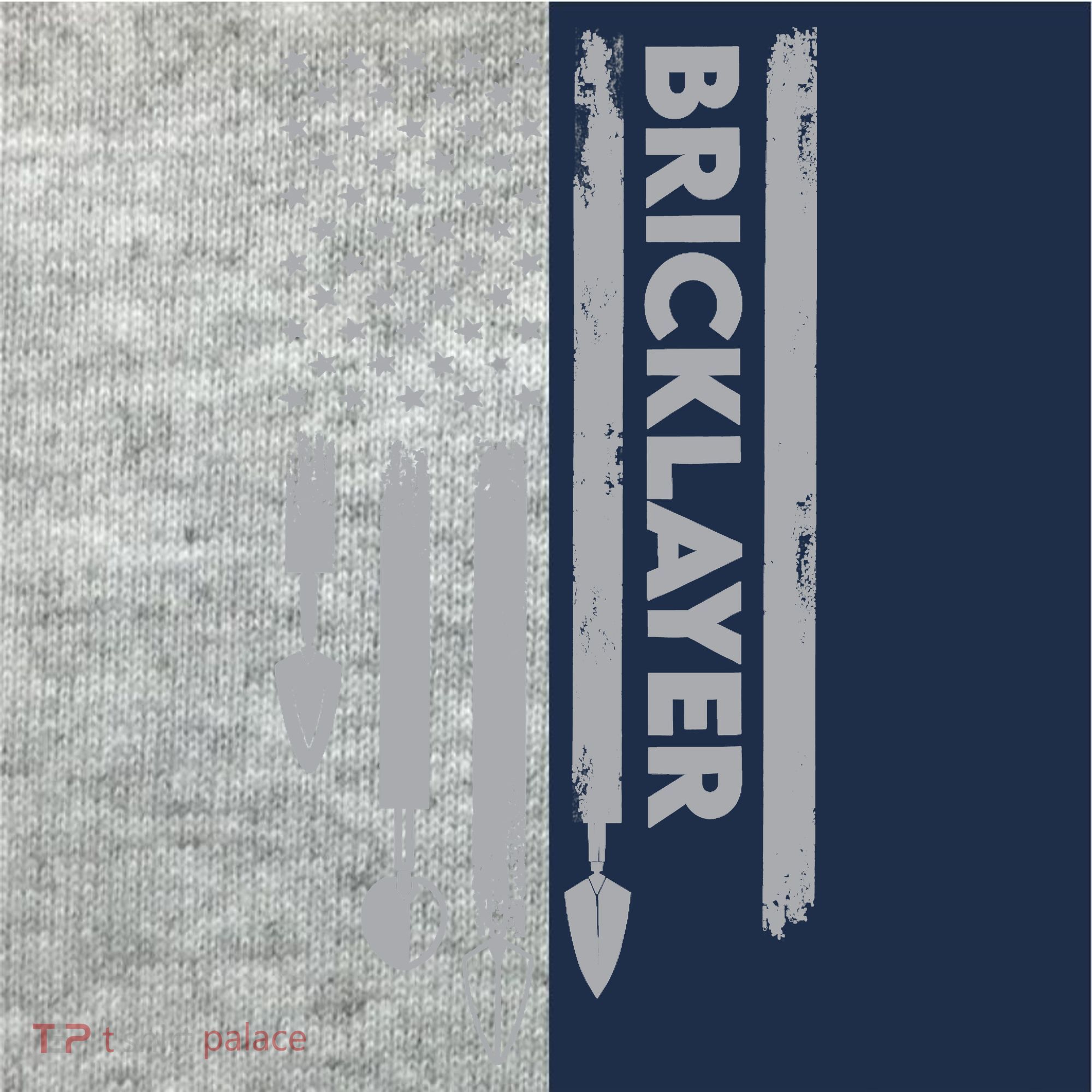 Bricklayer USA Flag America Brick Masonry Kids Colorblock Raglan Jersey