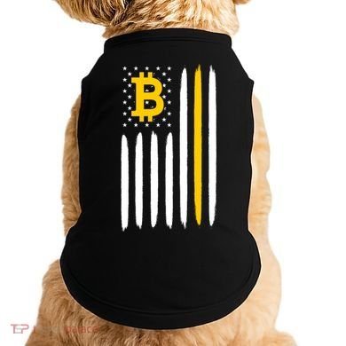 Bitcoin USA Flag Doggie Tank