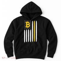 Bitcoin USA Flag Hoodie thumb 0