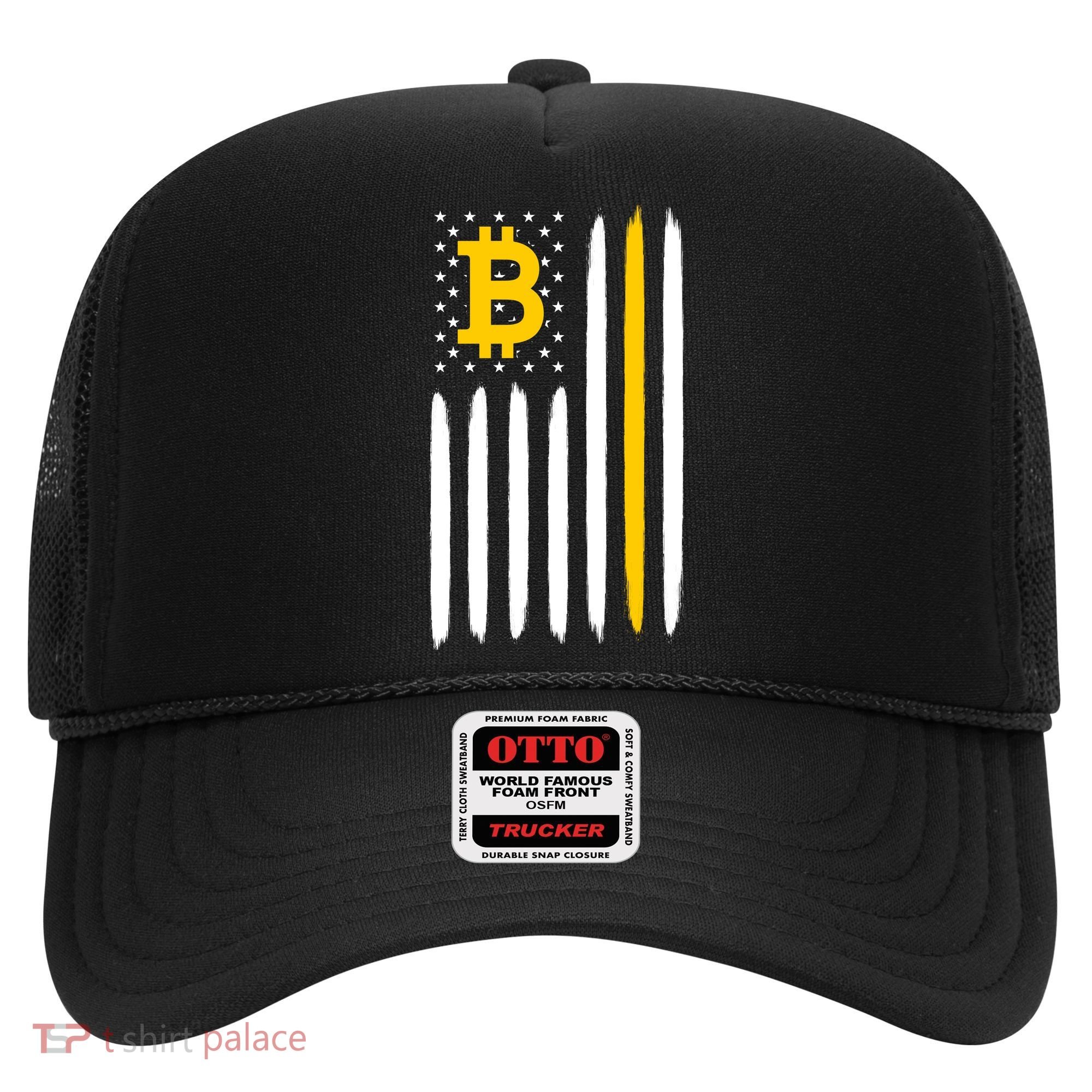 Bitcoin USA Flag Hat