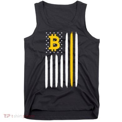 Bitcoin USA Flag Tank Top