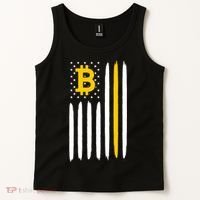 Bitcoin USA Flag Tank Top thumb 2