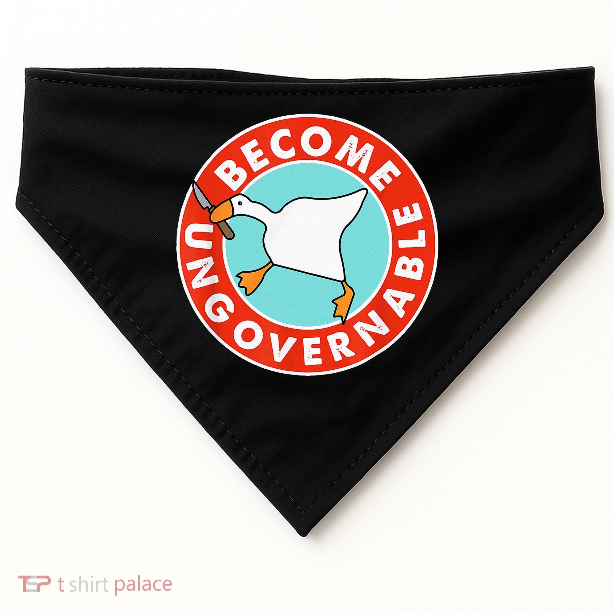 Become Ungovernable Funny Goose USA-Made Doggie Bandana