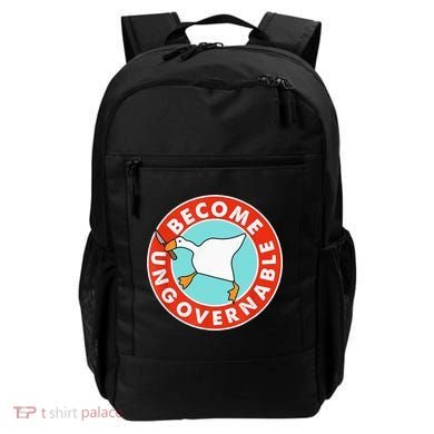 Become Ungovernable Funny Goose Backpack