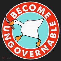 Become Ungovernable Funny Goose Hat thumb 2