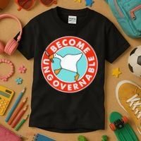 Become Ungovernable Funny Goose Kids T-Shirt thumb 3