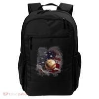Baseball Usa Flag Backpack thumb 0