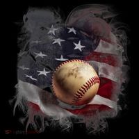 Baseball Usa Flag Backpack thumb 2