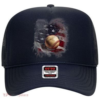 Baseball Usa Flag Hat