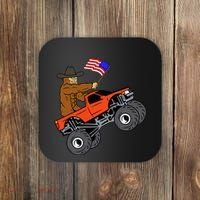 Bigfoot Usa Flag Monster Truck Coaster thumb 0