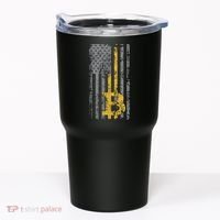 Bitcoin USA Flag Distressed Digital Currency Lover Tumbler thumb 0