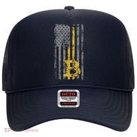 Bitcoin USA Flag Distressed Digital Currency Lover Hat thumb 0