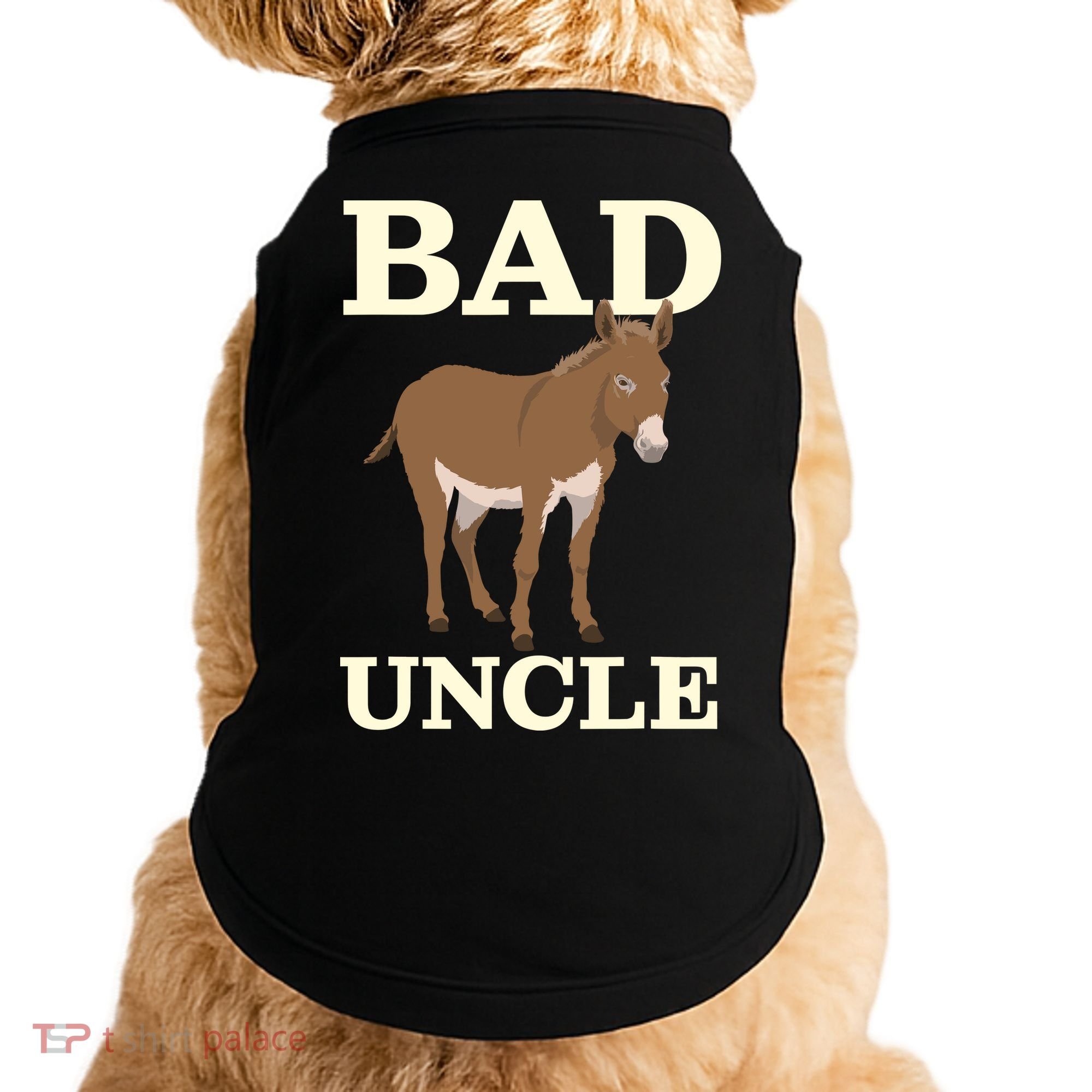 Bad Uncle Funny Uncle Donkey Uncles Gift Doggie Tank