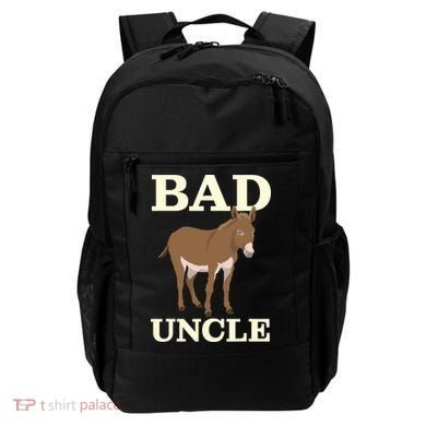 Bad Uncle Funny Uncle Donkey Uncles Gift Backpack