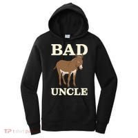 Bad Uncle Funny Uncle Donkey Uncles Gift Women's Hoodie thumb 0