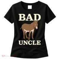 Bad Uncle Funny Uncle Donkey Uncles Gift Women's T-Shirt thumb 0