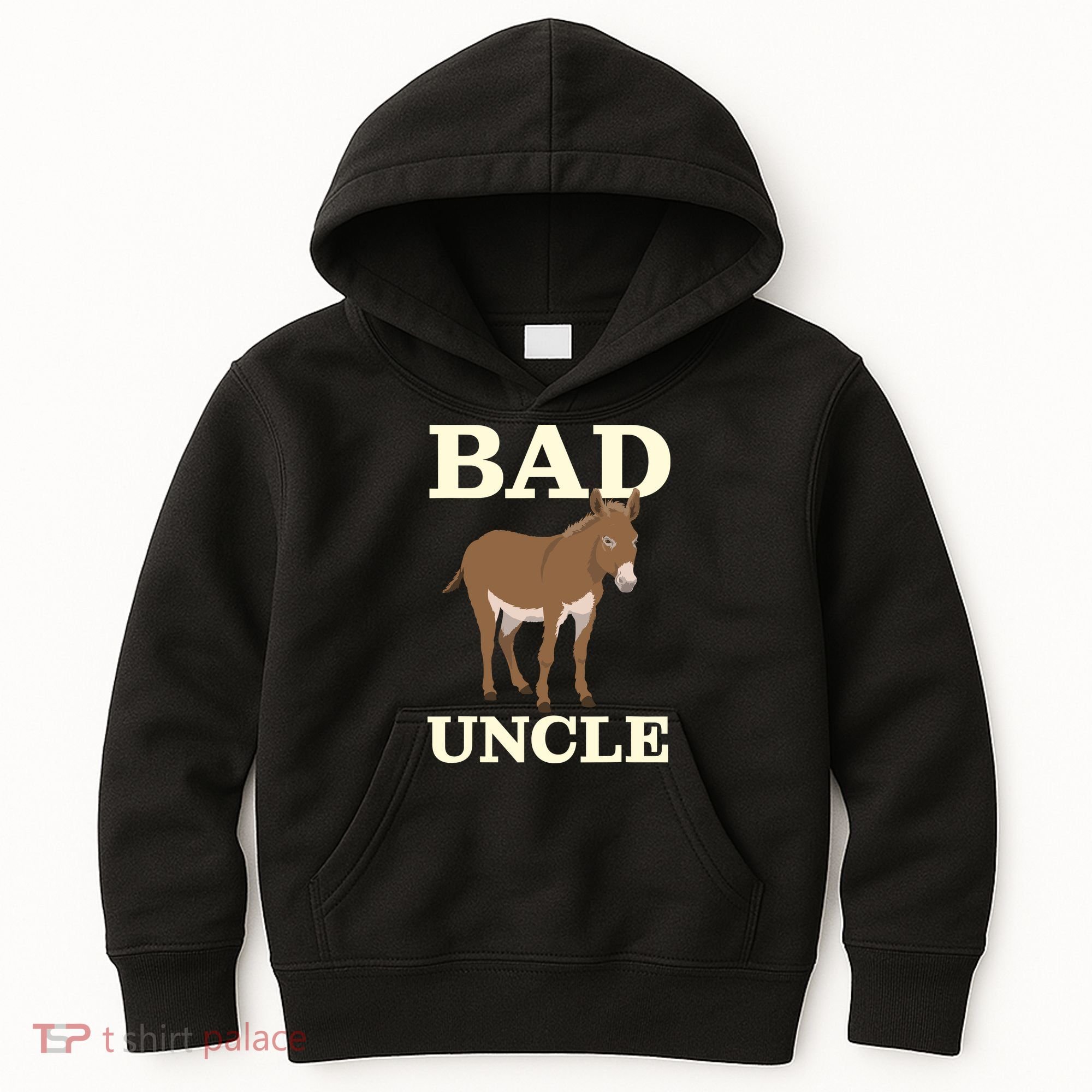 Bad Uncle Funny Uncle Donkey Uncles Gift Kids Hoodie