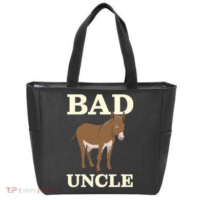 Bad Uncle Funny Uncle Donkey Uncles Gift Tote Bag