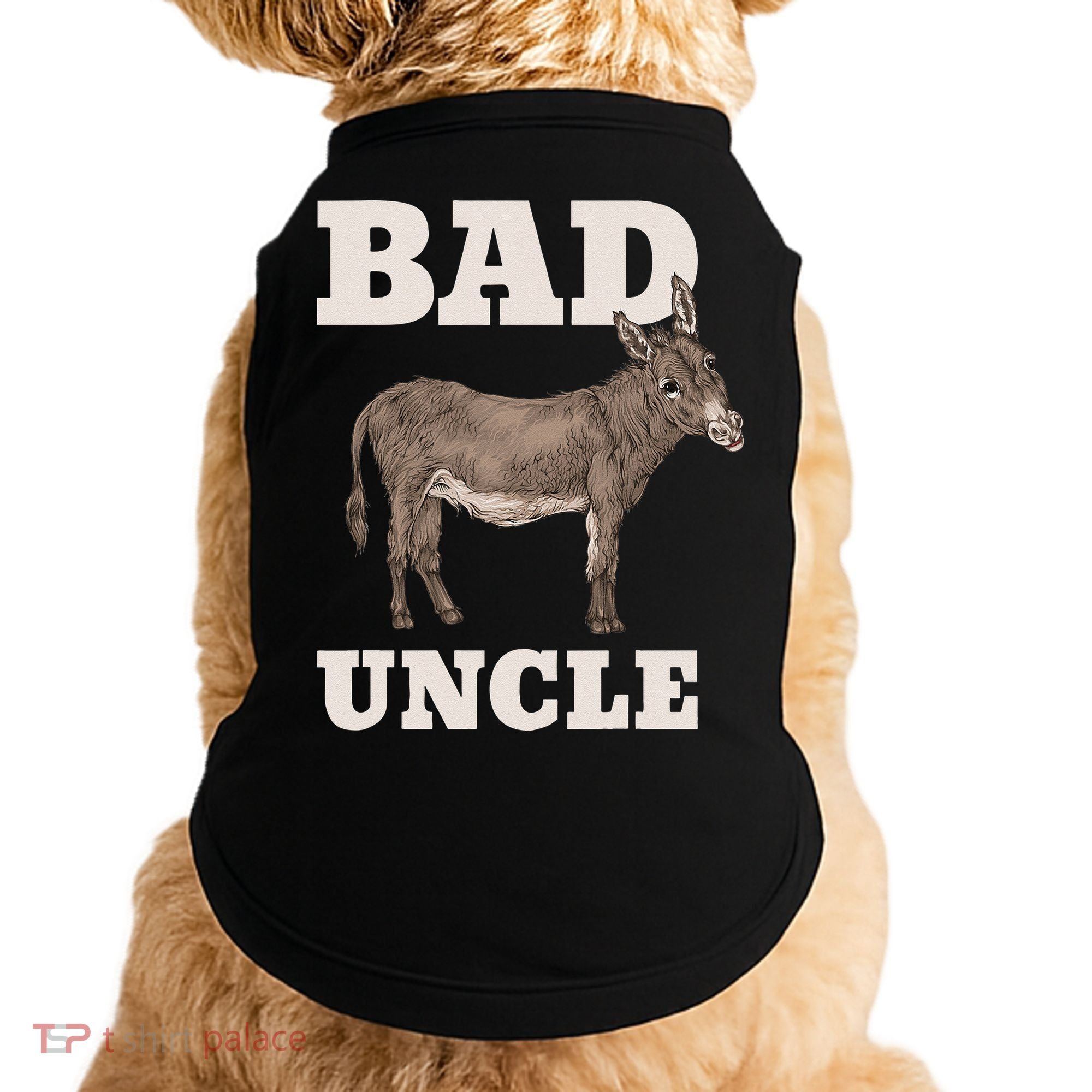 BADASS Uncle Funny Pun Cool Doggie Tank