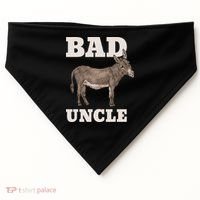 BADASS Uncle Funny Pun Cool USA-Made Doggie Bandana thumb 0