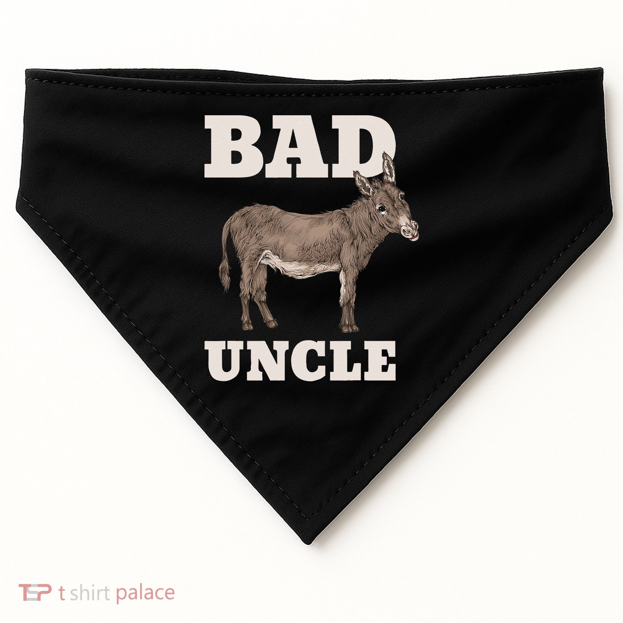 BADASS Uncle Funny Pun Cool USA-Made Doggie Bandana