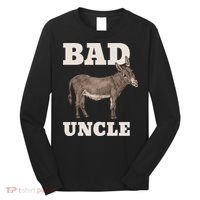 BADASS Uncle Funny Pun Cool Long Sleeve Shirt thumb 0
