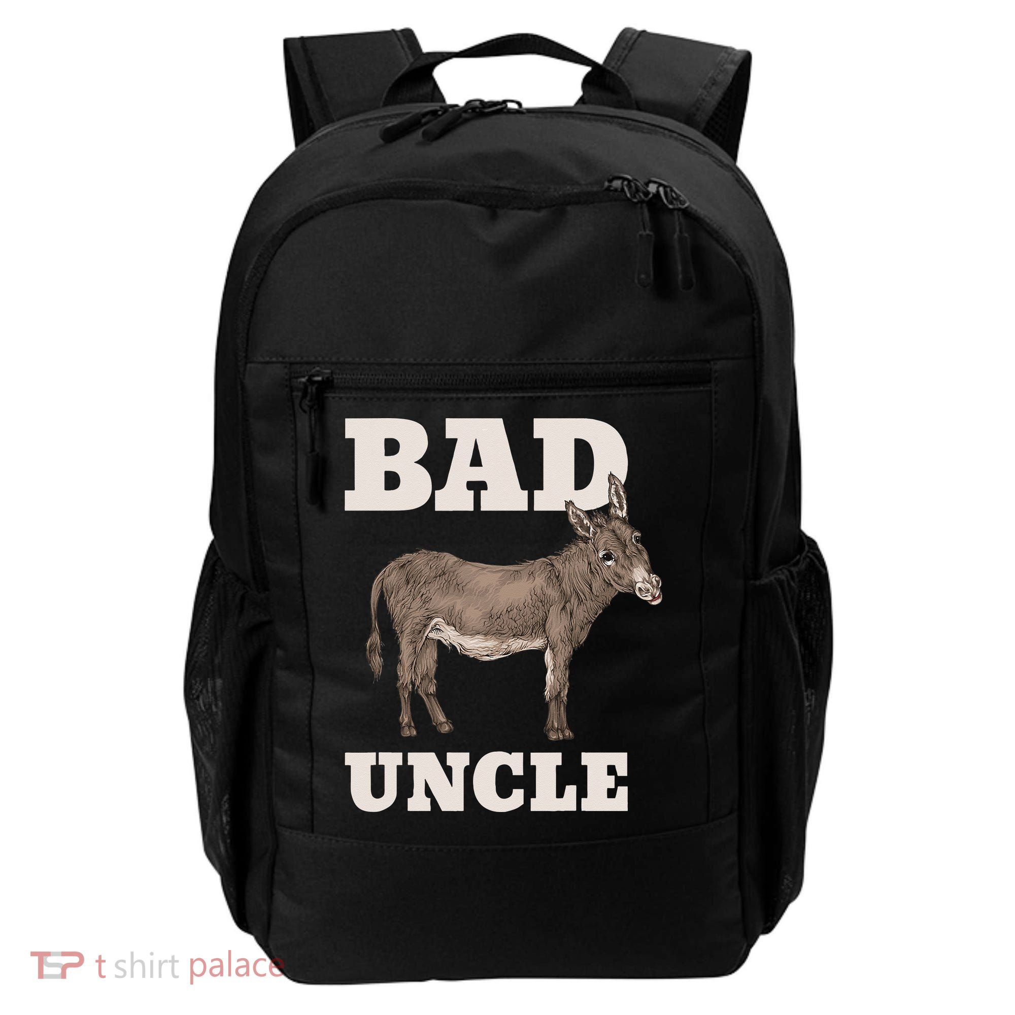 BADASS Uncle Funny Pun Cool Backpack