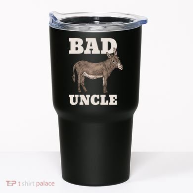 BADASS Uncle Funny Pun Cool Tumbler