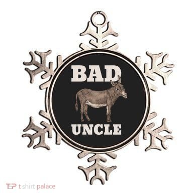 BADASS Uncle Funny Pun Cool Ornament