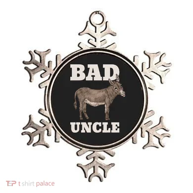 BADASS Uncle Funny Pun Cool Ornament