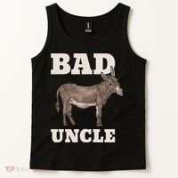 BADASS Uncle Funny Pun Cool Tank Top thumb 2