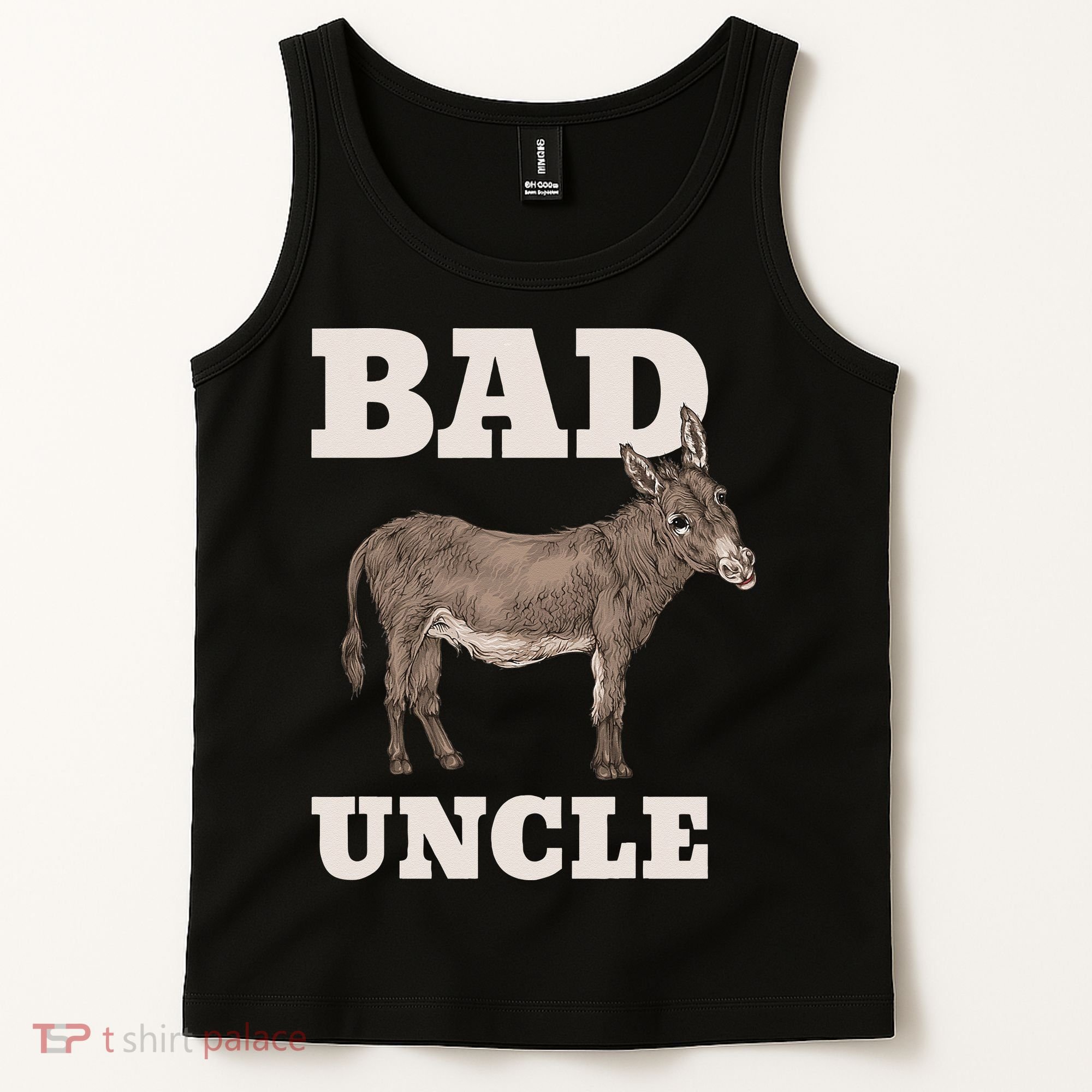 BADASS Uncle Funny Pun Cool Tank Top