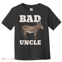 BADASS Uncle Funny Pun Cool Toddler T-Shirt thumb 0