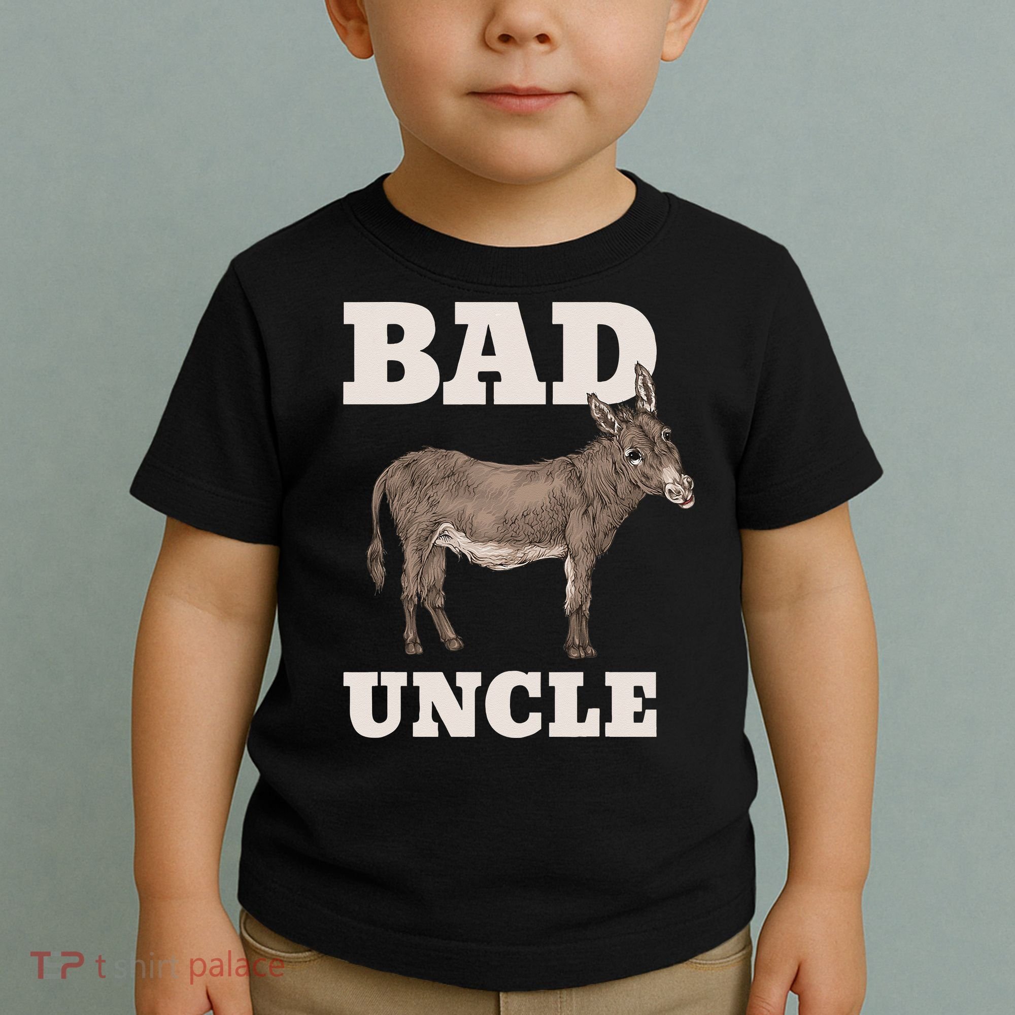 BADASS Uncle Funny Pun Cool Toddler T-Shirt