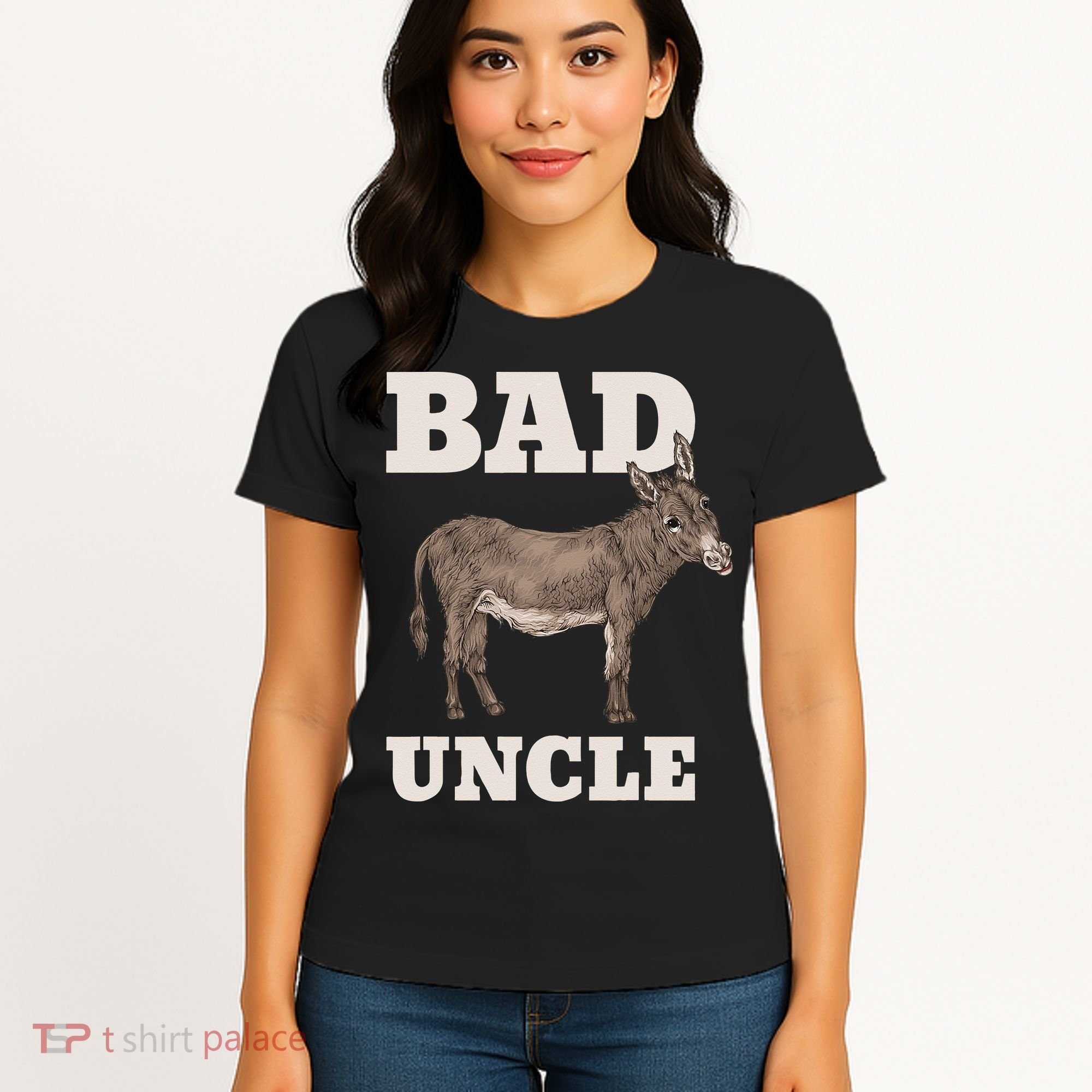 BADASS Uncle Funny Pun Cool Women's T-Shirt
