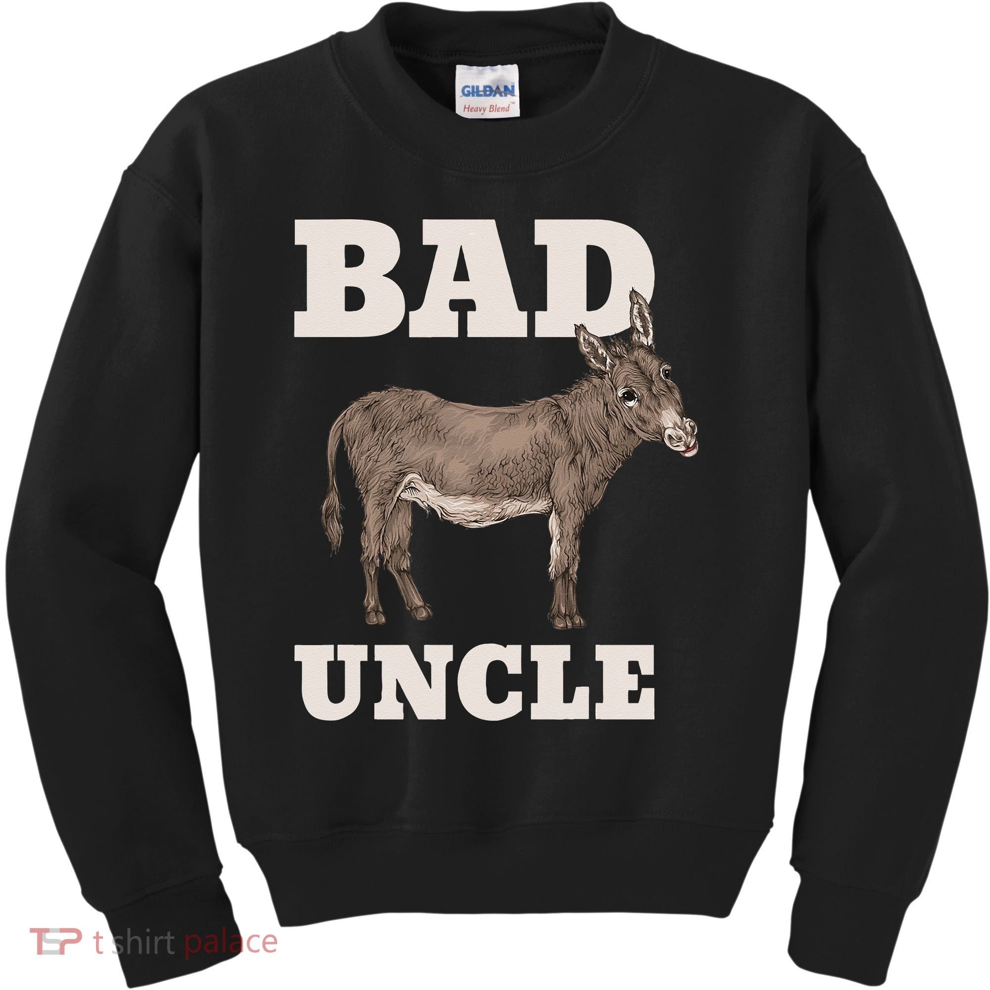 BADASS Uncle Funny Pun Cool Kids Sweatshirt